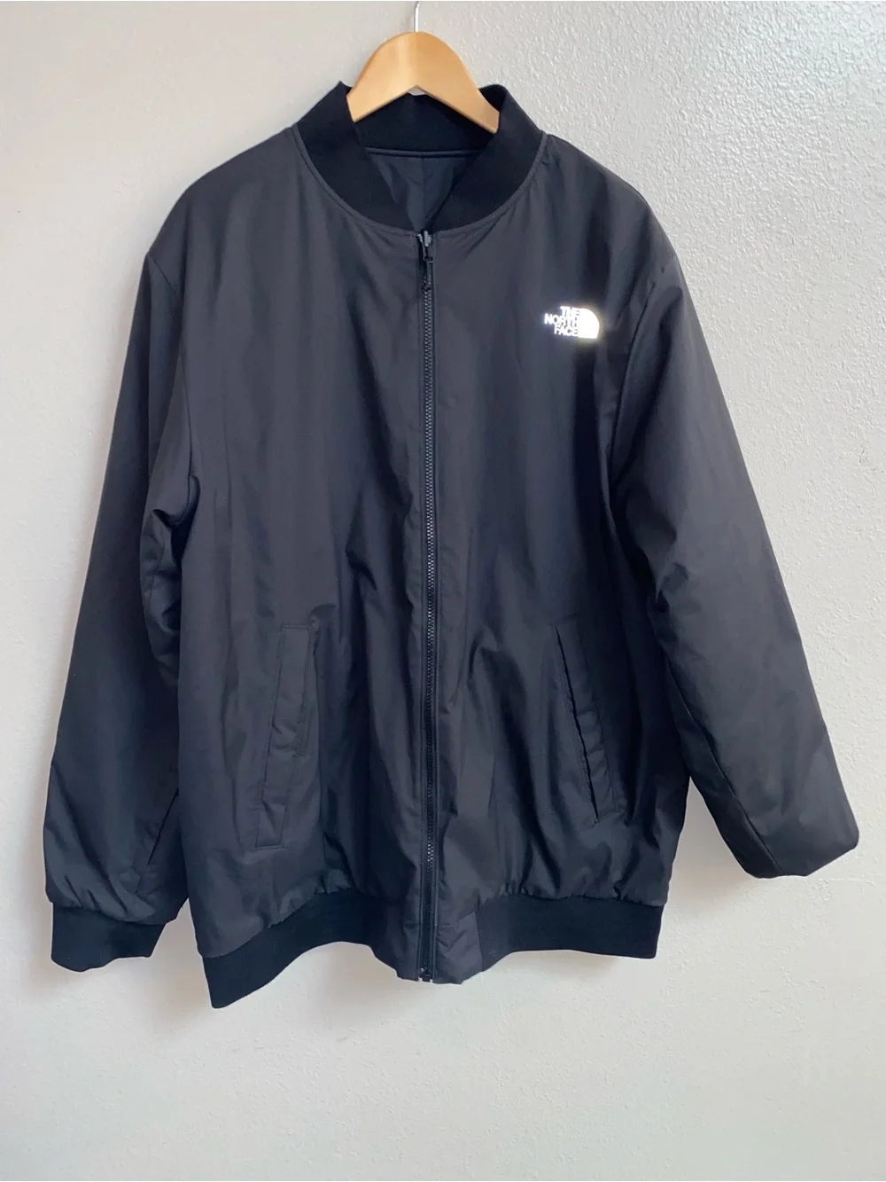 The North Face Men's Reversible Full Zip Performance Jacket – Black – XXL